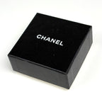 Chanel CC Logo Earrings Round Gold Plated — view 6