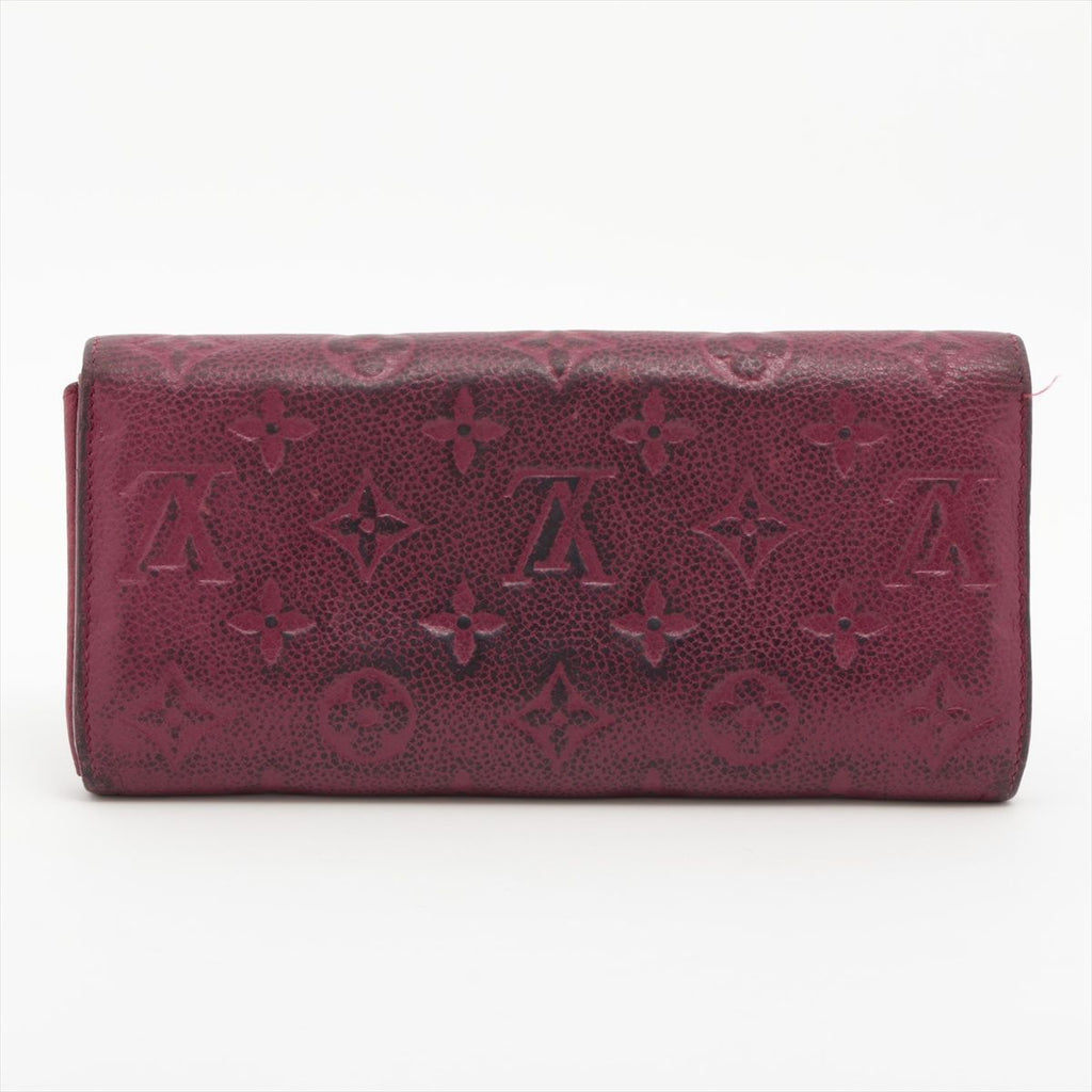 Louis Vuitton Monogram Empreinte Portefeuille Curie's Wallet Aurore — view 2
