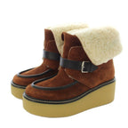 Hermes Short Boots 35.5 Brown — view 2