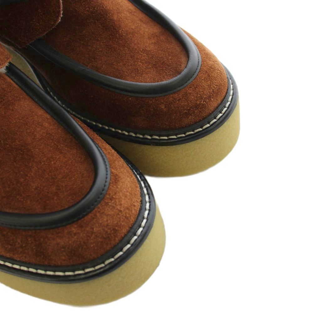 Hermes Short Boots 35.5 Brown — view 4