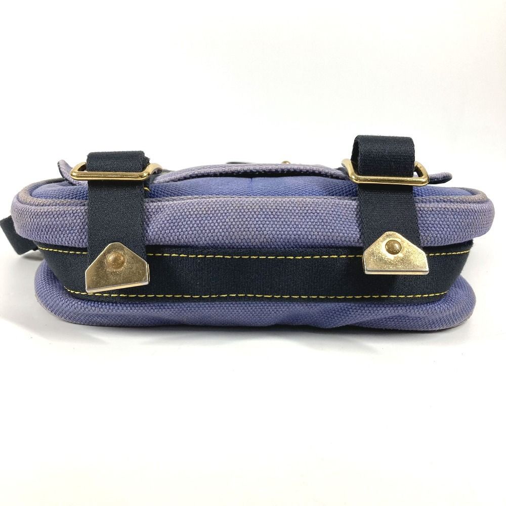 Louis Vuitton Shoulder Bag Besace PM Canvas Blue — view 5