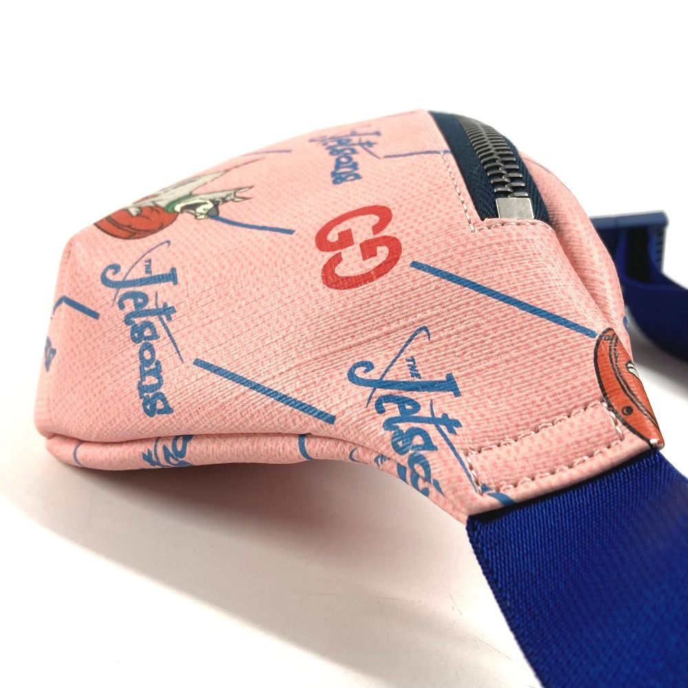 Gucci Belt Bag the Jetsons Logo Leather Pink — view 4