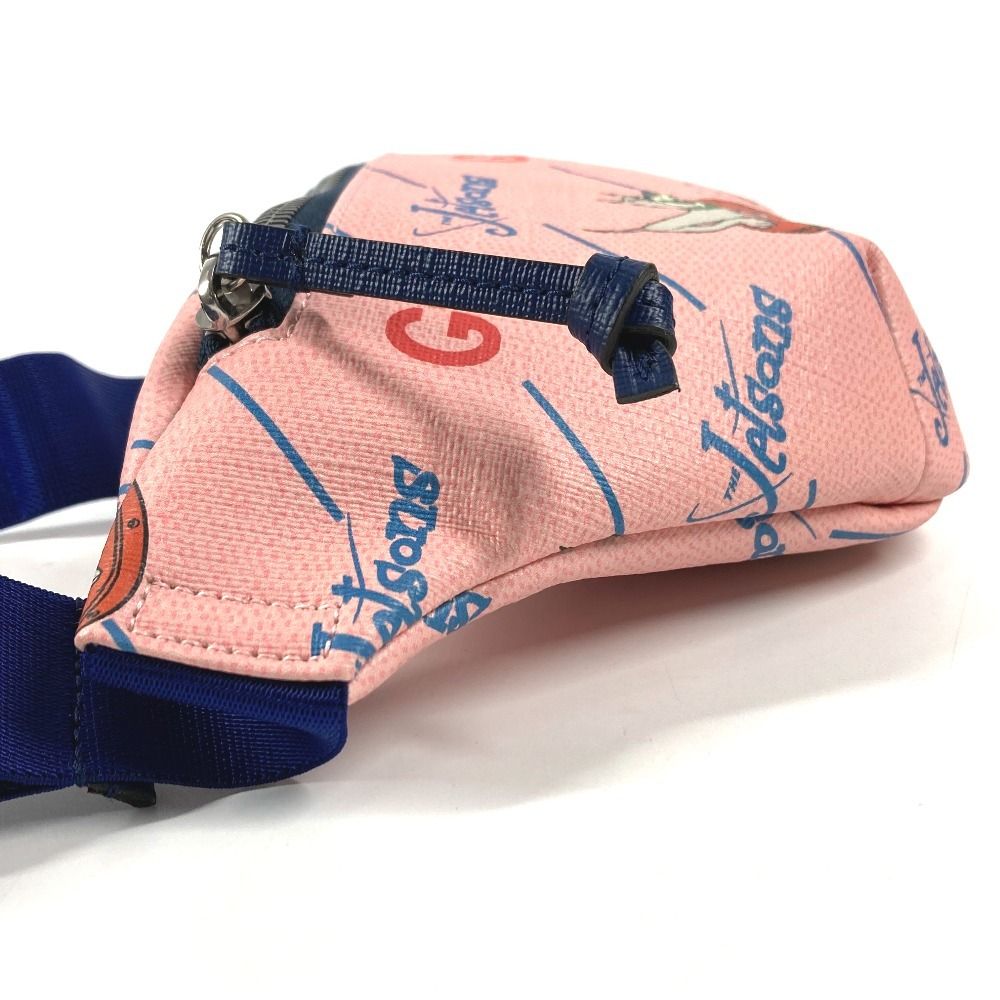 Gucci Belt Bag the Jetsons Logo Leather Pink — view 3