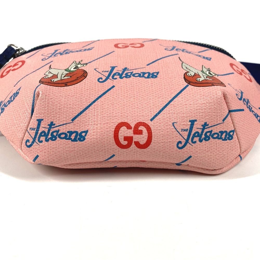 Gucci Belt Bag the Jetsons Logo Leather Pink — view 5