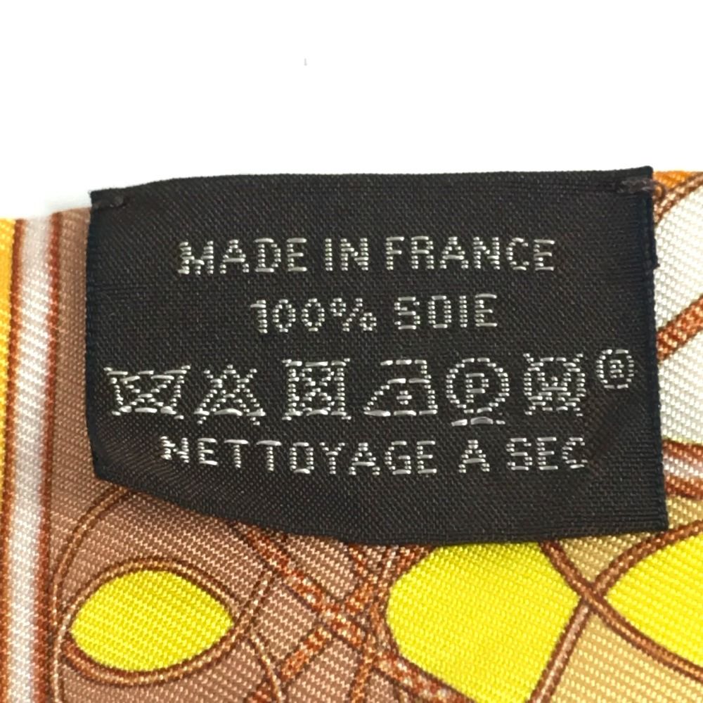 Hermes Scarf Twilly Silk Orange — view 4