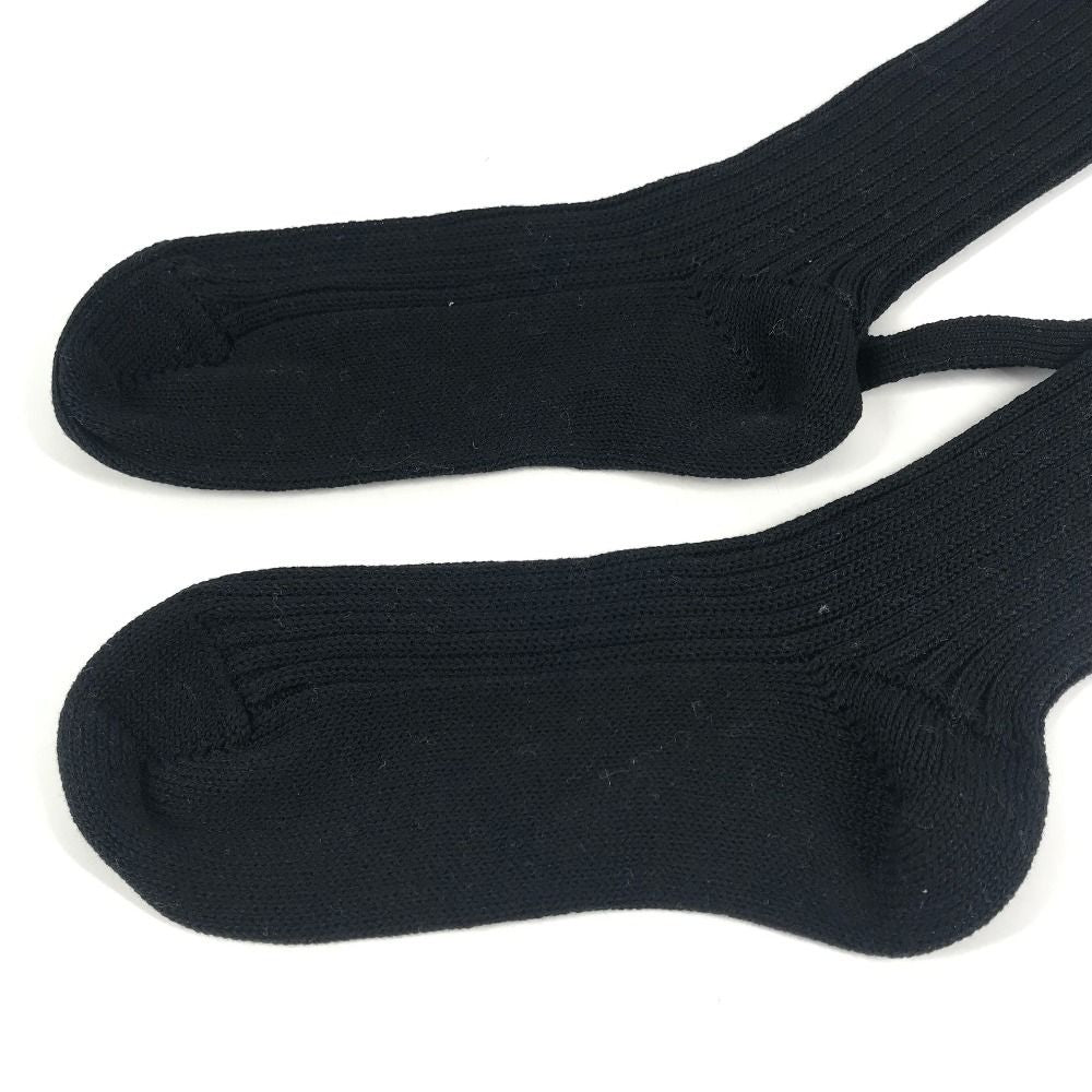 Dior Socks Logo Knee High Cotton Black — view 7