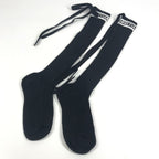 Dior Socks Logo Knee High Cotton Black — view 4