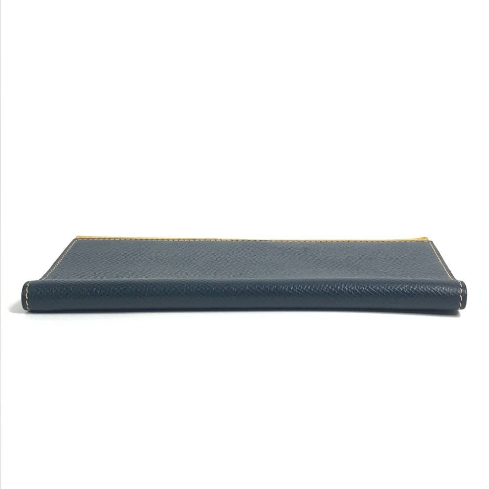 Hermes Notebook Cover Agenda MM PM Leather Navy — view 5