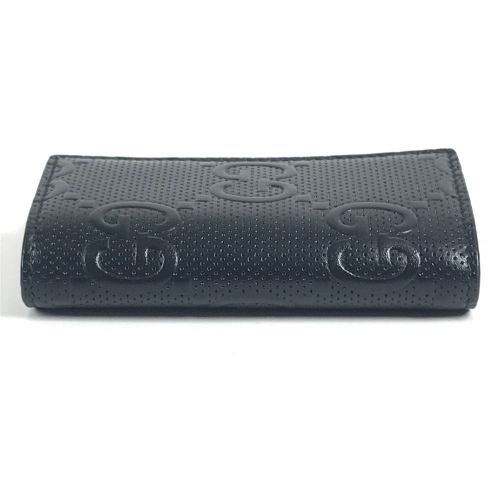 Gucci Key Case with Ring Leather Black — view 6