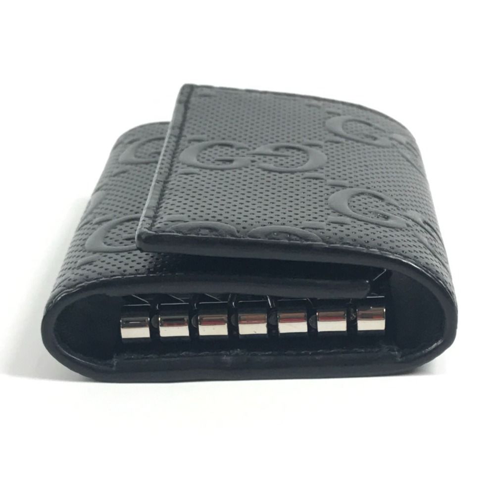 Gucci Key Case with Ring Leather Black — view 4