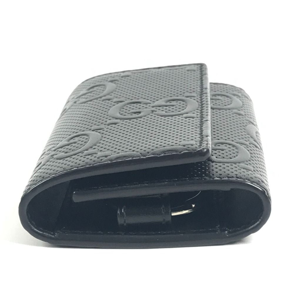 Gucci Key Case with Ring Leather Black — view 3