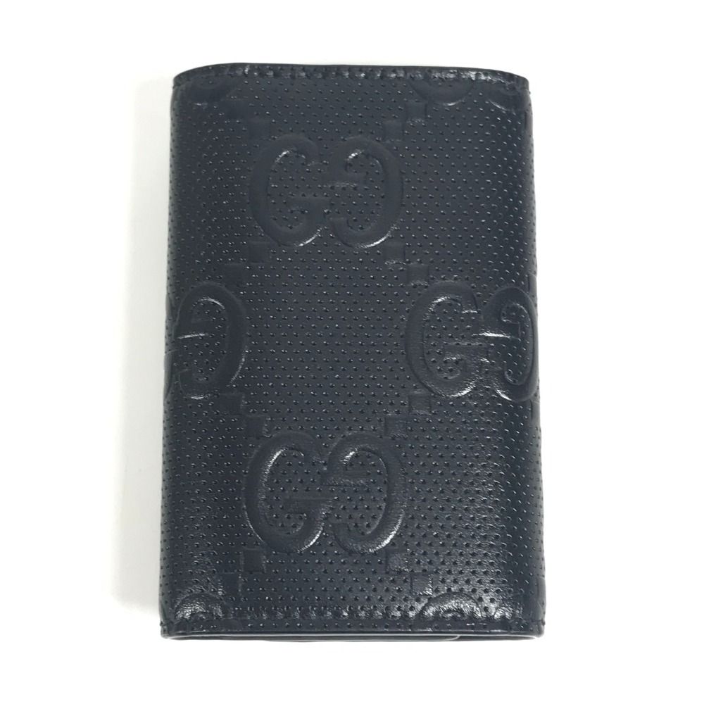 Gucci Key Case with Ring Leather Black — view 2
