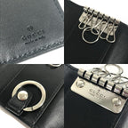 Gucci Key Case with Ring Leather Black — view 8