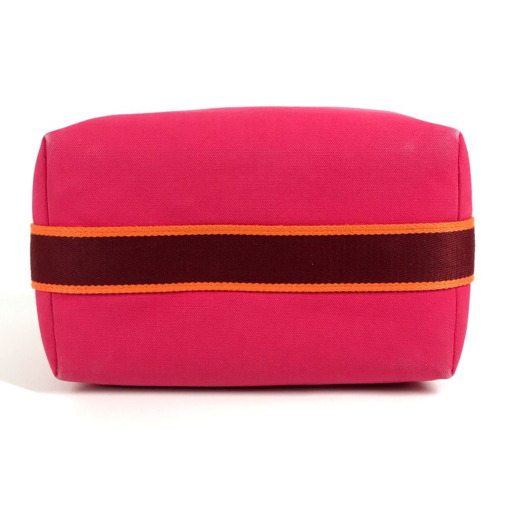 Hermes Handbag Brid-a-brac GM Cotton Hibiscus Pink — view 5