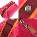 Hermes Handbag Brid-a-brac GM Cotton Hibiscus Pink — view 8
