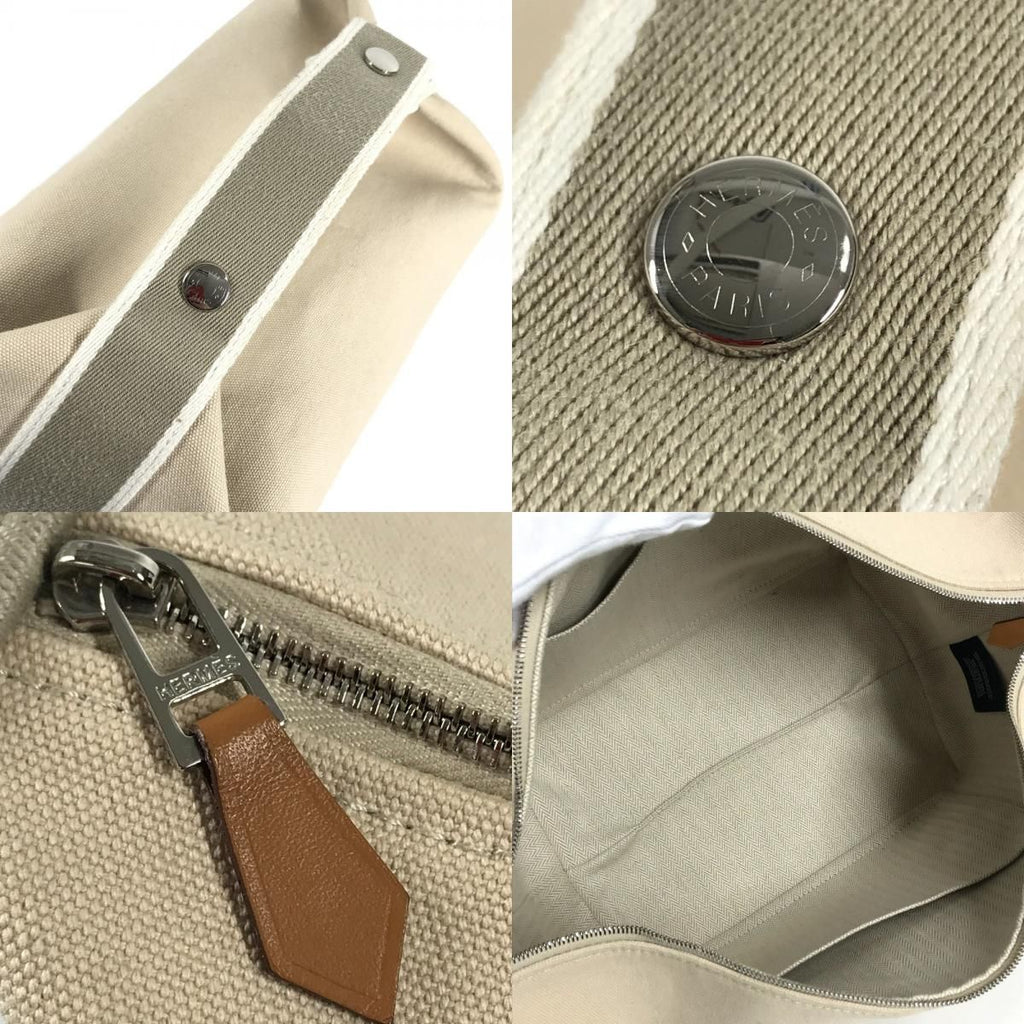 Hermes Handbag Brid-a-brac GM Cotton Beige — view 7