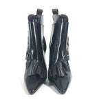 Louis Vuitton Ruffle Short Boots Leather Black — view 2