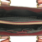 Celine Handbag Red Leather — view 6