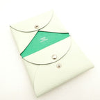 Hermes Calvi Duo Compact Verso Mint Wallet Coin Case Card — view 7