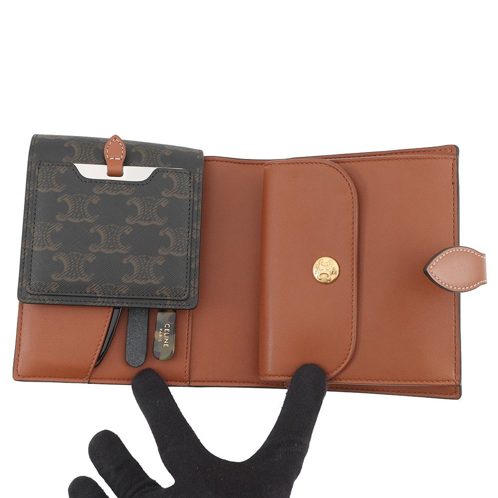 Celine Travel Kit Triomphe Leather — view 4
