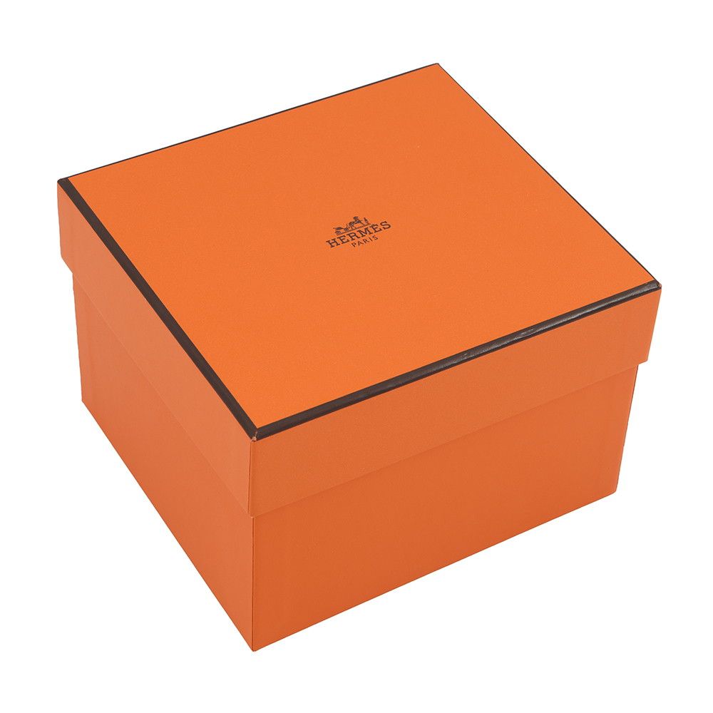 Hermes Cream Blue Daieur Pottery Shoulder Bag White — view 7