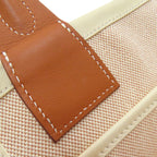 Hermes Steep 25 Handbag Toile Ash — view 9