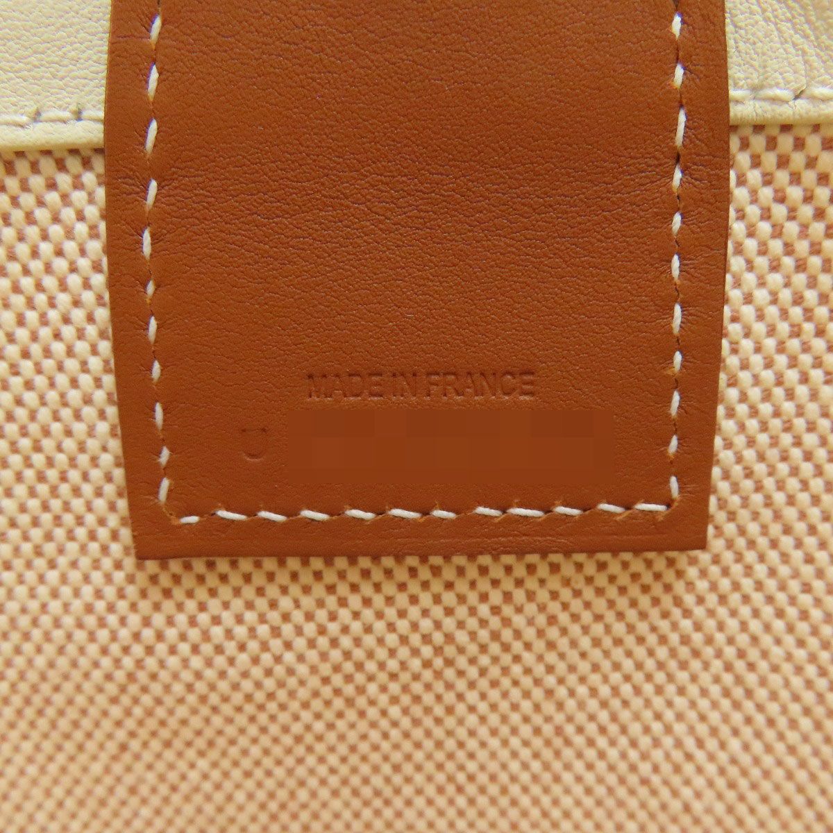 Hermes Steep 25 Handbag Toile Ash — view 7