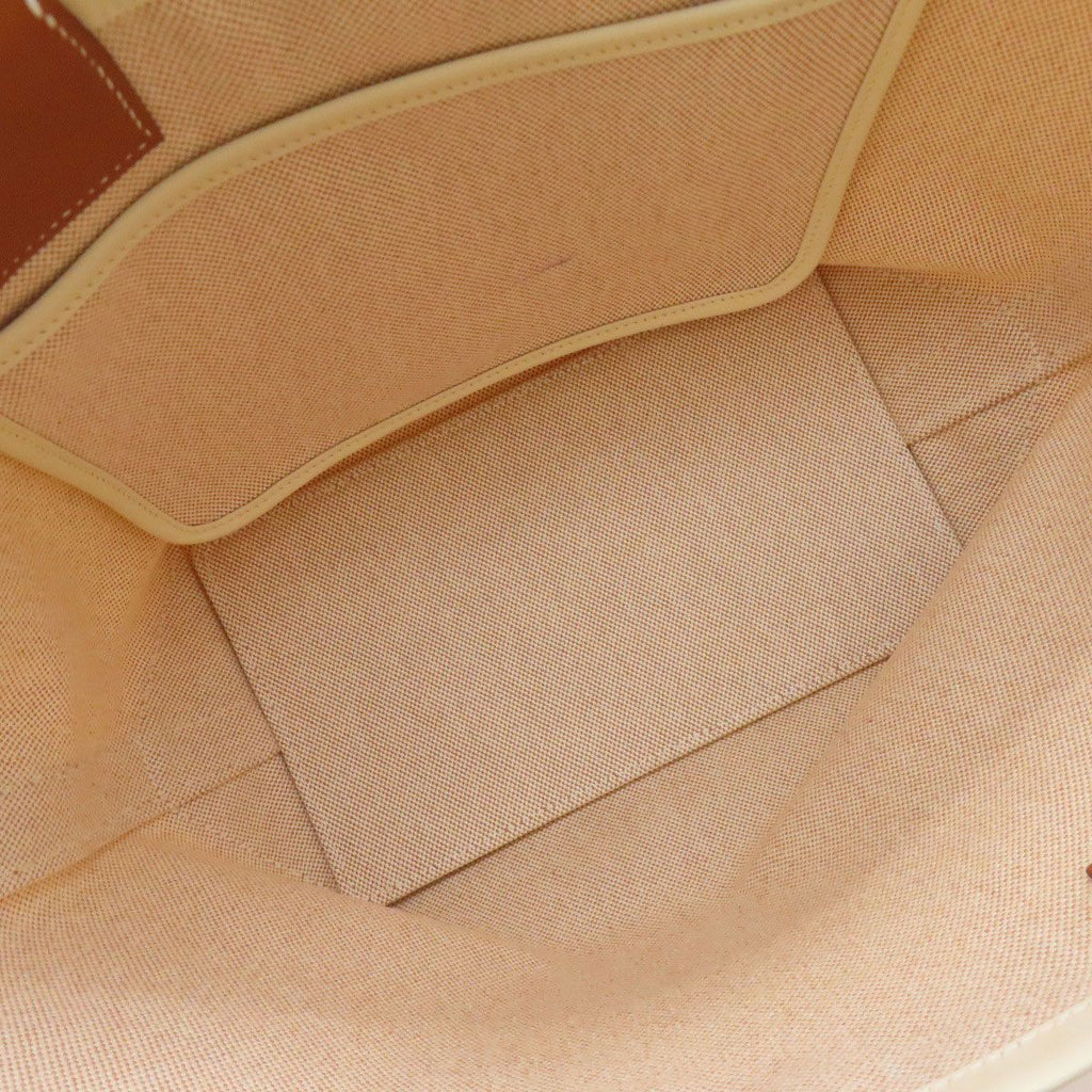 Hermes Steep 25 Handbag Toile Ash — view 5