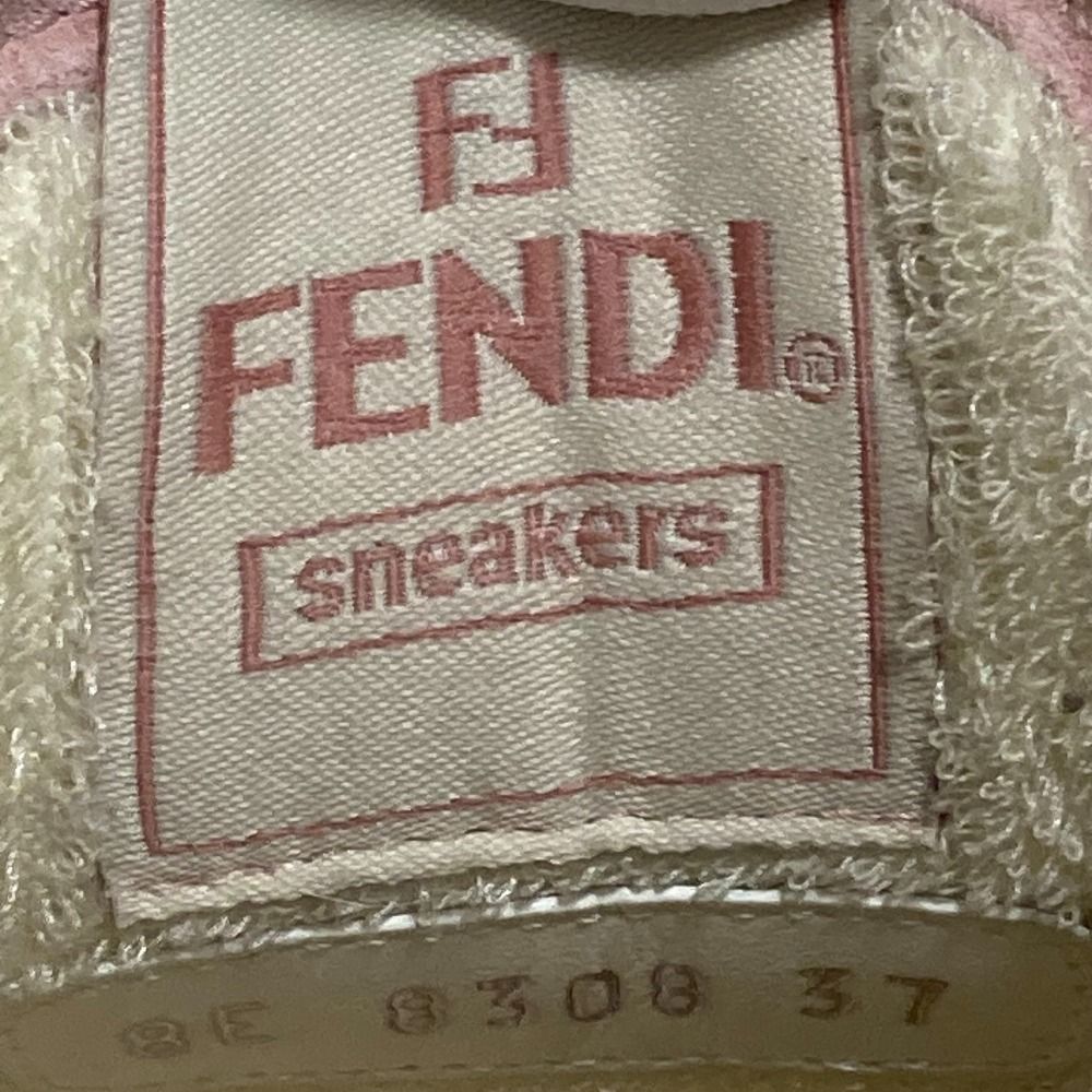 Fendi Fendace Baroque Zucca Print Sneakers 37 — view 8