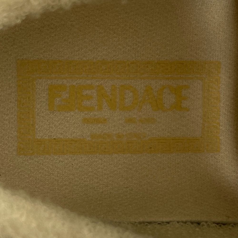 Fendi Fendace Baroque Zucca Print Sneakers 37 — view 7