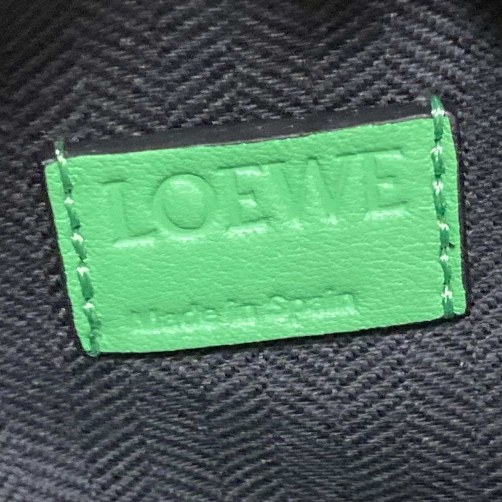 Loewe Puzzle Mini Bum Bag Green — view 8