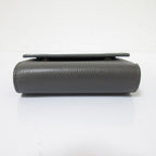 Celine Small Trifold Calfskin Compact Wallet Gray — view 3