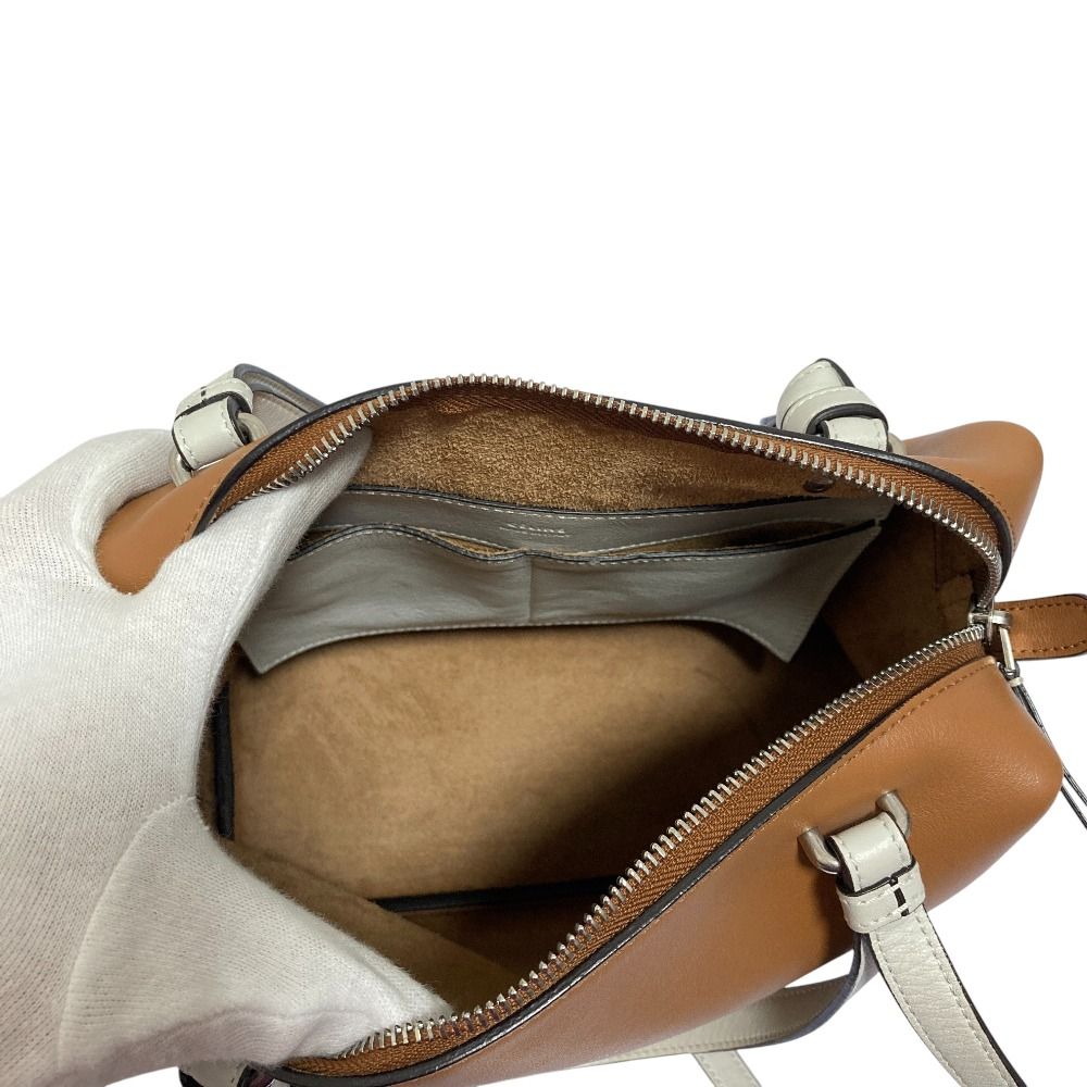 Celine 2-Way Small Soft Cube Shoulder Bag Brown — view 7