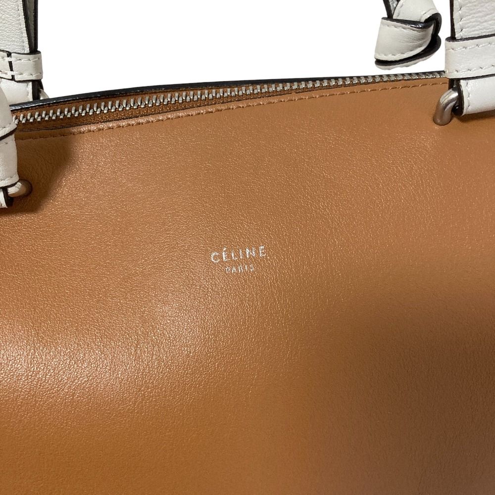 Celine 2-Way Small Soft Cube Shoulder Bag Brown — view 6