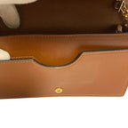 Gucci GG Matelasse Leather Chain Wallet Shoulder Bag Brown — view 9