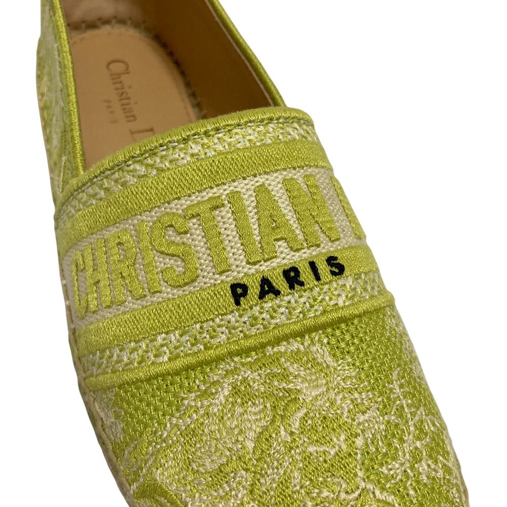 Dior Canvas Espadrilles Slip on Shoes CL 36 — view 6