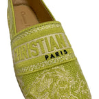 Dior Canvas Espadrilles Slip on Shoes CL 36 — view 6
