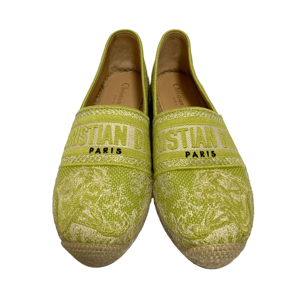 Dior Canvas Espadrilles Slip on Shoes CL 36 — view 2