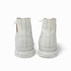 Hermes Climb Sneakers Shoes Leather White Exlibris High Cut — view 5
