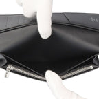 Louis Vuitton Portefeuille Brother Taiga Wallet Leather Black Noir — view 5
