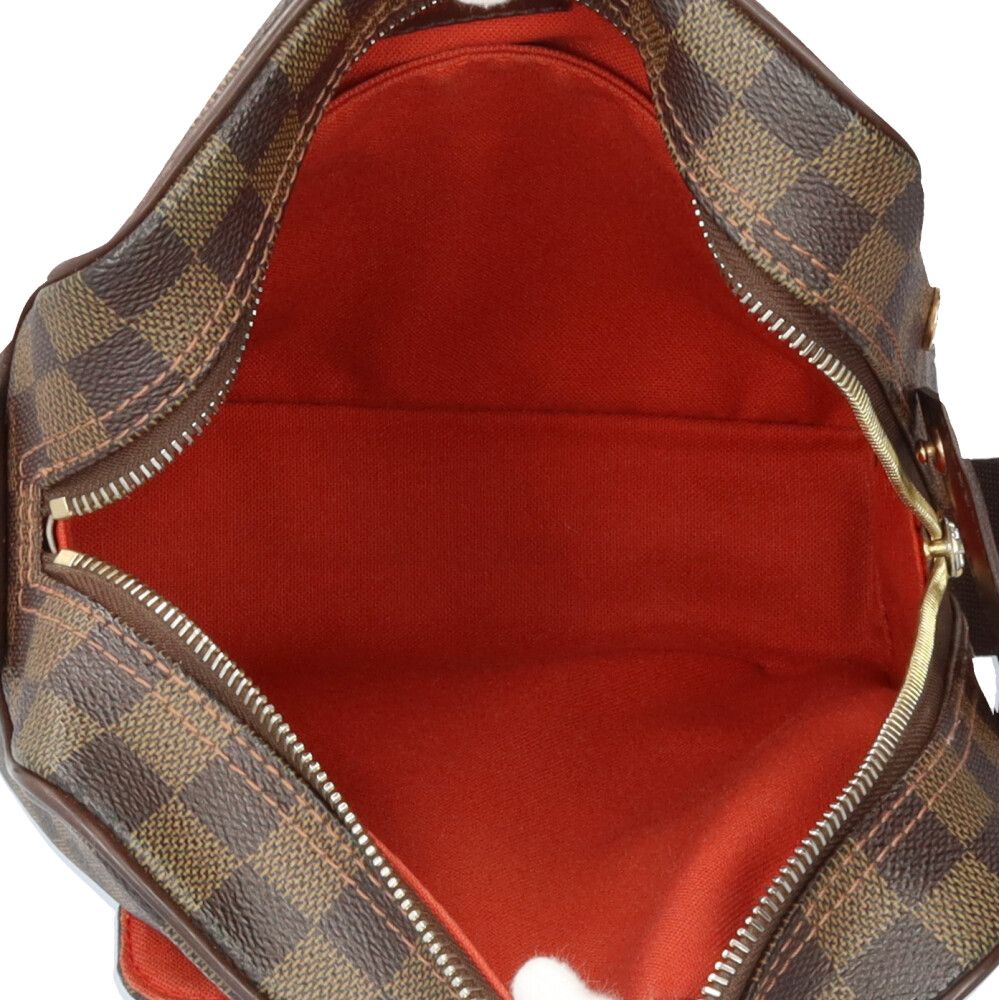 Louis Vuitton Olaf PM Damier Shoulder Bag Canvas Brown — view 6