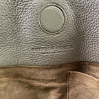 Bottega Veneta Intrecciato 2-Way Handbag Gray — view 8