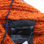 Prada Wool Knit Beanie Cap Hat Orange — view 7