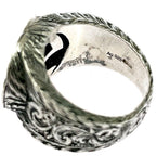 Gucci Silver Interlocking Arabesque Ring 925 Engraved — view 6