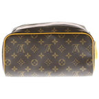 Louis Vuitton Dopp Kit Monogram Second Bag Handbag Brown — view 2