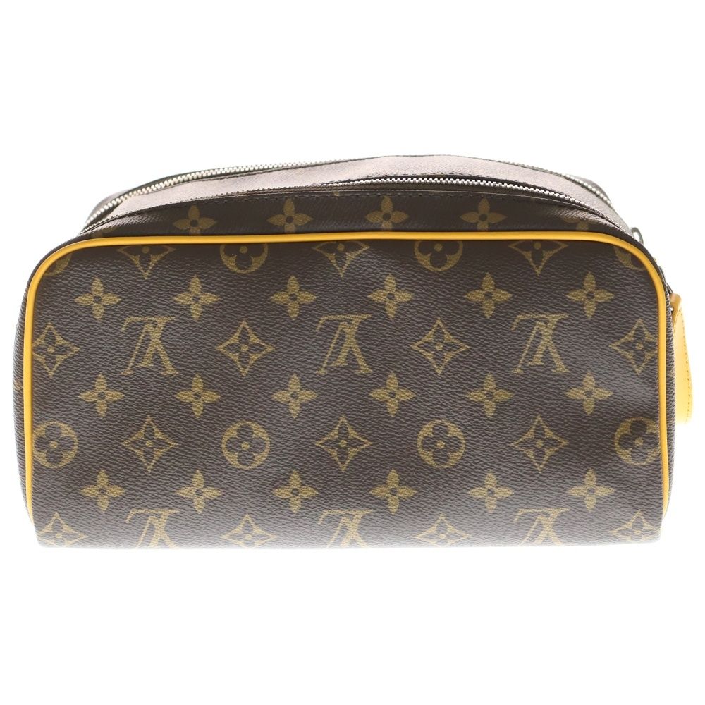 Louis Vuitton Dopp Kit Monogram Second Bag Handbag Brown — view 2