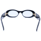 Dior CD Diamond Oval Sunglasses Black — view 2