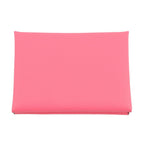 Hermes Coin Case Calviduo Rose Azalea Silver Epsom — view 3