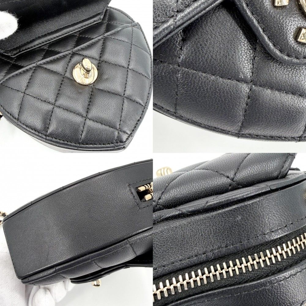 Chanel Shoulder Bag Crossbody Mini Chain Quilted — view 7