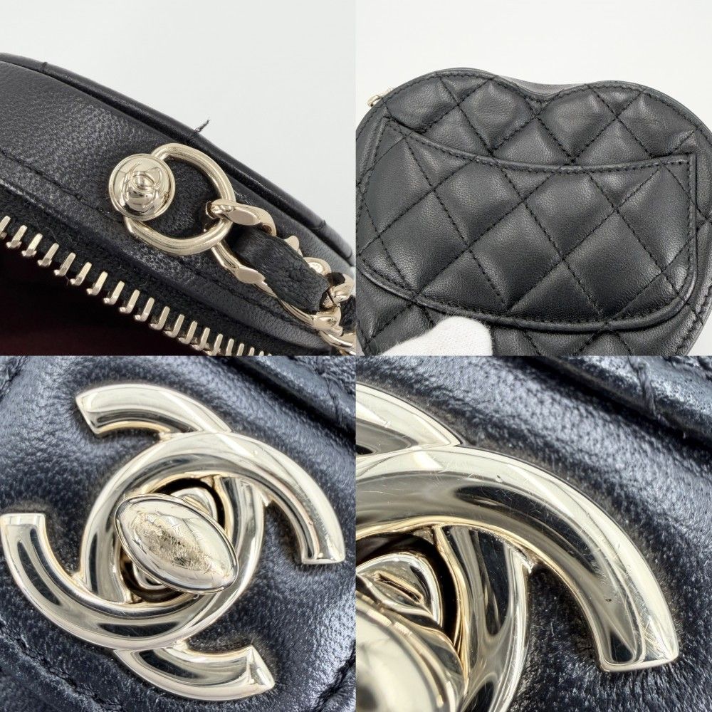 Chanel Shoulder Bag Crossbody Mini Chain Quilted — view 6